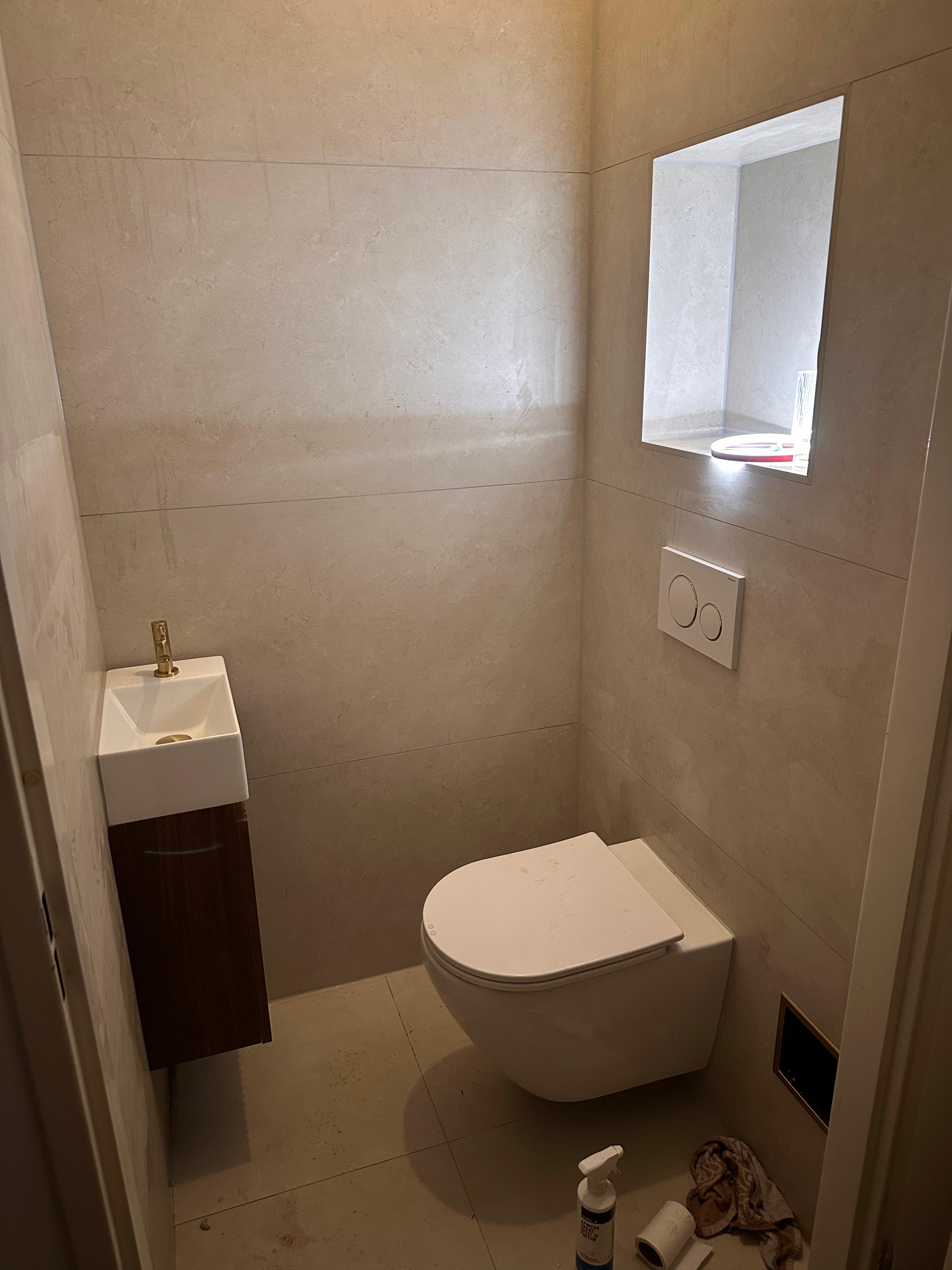 Completed installation work by Kaya's Installatietechniek.